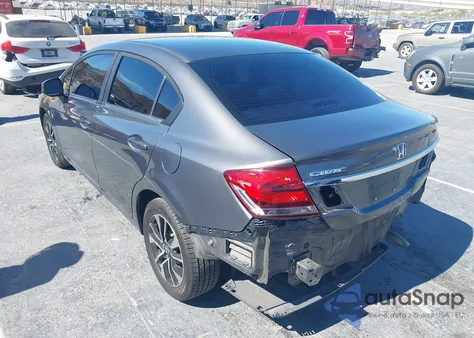 2013 Honda Civic Ex-L z USA, uszkodzony, nr VIN 2HGFB2F90DH513015